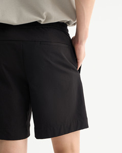 Short mi-haut solide pour homme avec poche zippée coupe relax léger et résistant à l'eau, séchage rapide, tenue décontractée d'extérieur, routine Vietnam - Product Image 5