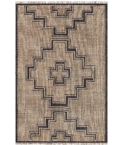 Alfombras Durrie de Yute natural, alfombras de calidad de exportación hechas a mano, pila Jacquard Flatweave para sala de estar, decoración del hogar, entrada de Hotel - Product Image 1