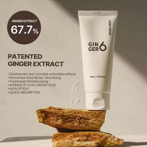 GINGER6 Crème et lotion végétalienne pour les mains avec acide hyaluronique Gingembre Eau nourrissante Hydratante Glycérine pour les mains lisses - Product Image 4