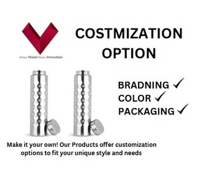 2025 artículo más vendido Botella de agua con forma de diamante de acero inoxidable Grado 304 500ml, matraz de agua de acero inoxidable en forma de diamante - Product Image 3