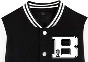 Veste universitaire personnalisée pour vêtements de sport personnalisés à col montant avec impression par sublimation et numéro de nom brodé Style sportif - Product Image 5