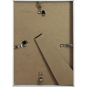 Lot de 4 cadres photo simples en plastique blanc DIN A5 (14,8 x 21 cm) pour photos, cadres décoratifs en PS imitation bois, personnalisables, idéaux pour les cadeaux - Product Image 2