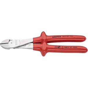 คีมตัดด้านข้างแบบหุ้มฉนวน VDE ยี่ห้อ KNIPEX ขนาด 250 มม. รุ่น Tauchisolation Plier - Product Image 1