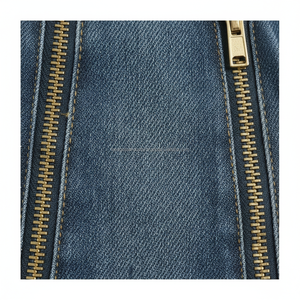 Jean cargo taille haute à jambes larges pour femme avec double fermeture éclair sur le devant, style streetwear, en denim personnalisé - Product Image 5