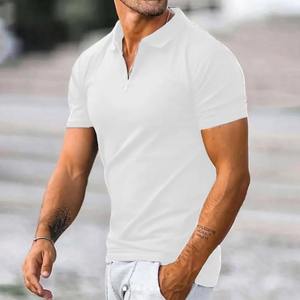 Usine directe personnalisé hommes pour Polo T-Shirt haute qualité respirant 100% coton grande taille motif solide personnalisé conception unie - Product Image 6