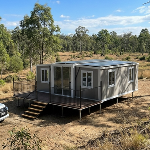 Maison conteneur pliable personnalisée avec salle de bain, mini-maison <span class=keywords><strong>solaire</strong></span>, maisons pliables de luxe pour habitation - Product Image 3