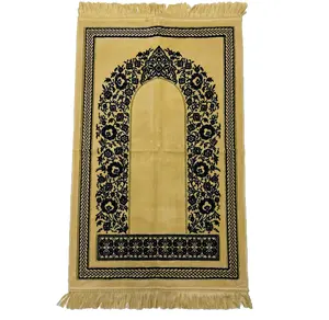 Thick carpet non slip printed prayer mat for muslims digital foldable mat manufacturer high quality prayer matt oem