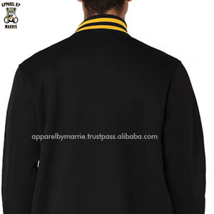 Chaquetas Varsity Clásicas de Lana/Algodón Premium para Hombre, con Bordado, Cuello Acanalado, Ajuste Cómodo para la Moda Urbana Diaria - Product Image 5