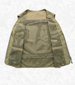 Venta al por mayor unisex uniforme logotipo personalizado voluntario chaleco prendas de vestir caza camuflaje tiro Chaleco con logotipo personalizado - Product Image 2