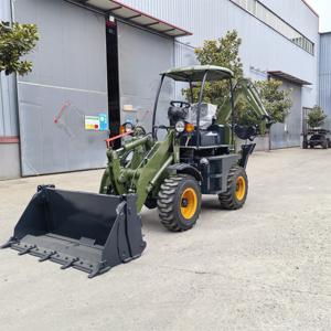 Nouveau grand mini tracteur agricole pelleteuse pelleteuse pelleteuse chargeur 4x4 Diesel - Product Image 2