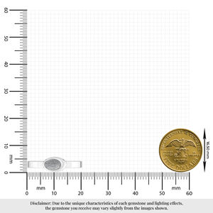 Anneaux en argent sterling 925 de haute qualité, forme ovale de météorite, serti clos, fabrication artisanale, bijoux de luxe pour femmes, cadeau de mariage - Product Image 3