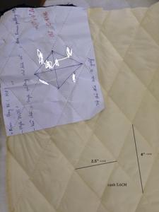 Haute Qualité 100% Polyester 4 ''x 8'' Diamant Quilting Norme Moderne Respectueux De L'environnement 2-5 Couches pour La Maison Hôtel - Product Image 5