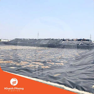 <b>Quality</b> HDPE Geomembrane For Landfill Lining Designed For Long Term Leachate <b>Control</b> <b>And</b> Burial Stability - Product Image 6