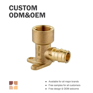 Venta al por mayor de venta de fábrica de China, codo de oreja Pex de latón reductor macho y hembra para plomería y tubería de PE - Product Image 3