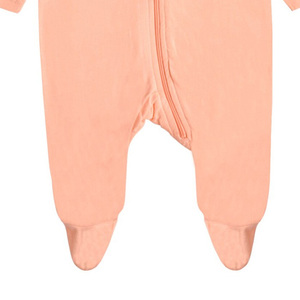 Body con capucha de invierno de manga larga para bebé, ropa de abrigo informal de lana con cierre de cremallera, diseño impreso, tela tejida cálida - Product Image 6