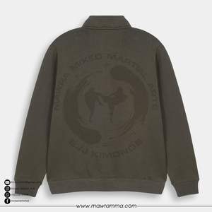 OEM Service Half Zip Shirt High Quality Custom Logo Embroidery <b>100</b>% Cotton Plain Dyed Breathable Eco-Friendly Winter Outdoor - Product Image 6