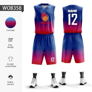 Maillot de basket-ball réversible en polyester 100% personnalisable pour hommes 25-26 pas cher respirant ensemble d'uniformes de sport d'entraînement bas quantité minimale de commande - Product Image 6