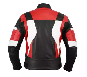 Nuevo diseño Unisex chaquetas protectoras de cuero para motocicleta invierno de talla grande chaqueta de motorista impermeable de alta calidad - Product Image 3