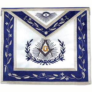 Producto más vendido al por mayor Masonic Regalia Delantal Su propio diseño Masonic Past Master Delantal - Product Image 4