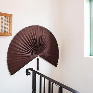 Ventilateur mural pliant en bambou naturel Extra Large fait à la main Design traditionnel Décoration de la maison King Craft du Vietnam - Product Image 3