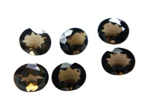 หินควอทซ์สโมควีทตัดทรงรีทำด้วยมืองานประดิษฐ์อัญมณีหลวมขนาดใหญ่หินควอตซ์สีน้ำตาลธรรมชาติ - Product Image 6