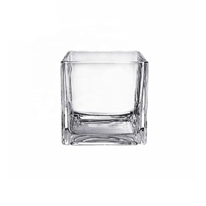 High Quality Wholesale Price Handmade <b>Square</b> Glass Votive Available at Attractive Style - Product Image 6