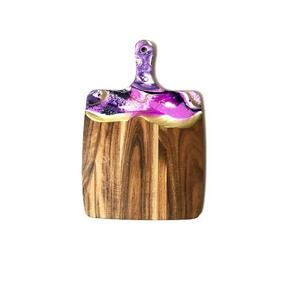 เขียงไม้มะม่วงสำหรับหั่นปลามีด้ามจับเขียงหั่นผักและสลัด - Product Image 5