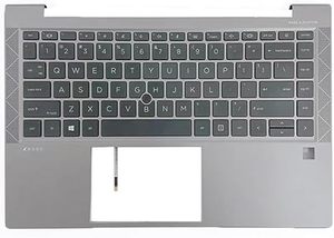 Carcasa Superior Original Nueva y Genuina para Laptop HP Zbook Firefly 14 G7 G8, Reposamanos, Teclado Retroiluminado en Español, Ensamblaje M36447-001 - Product Image 2