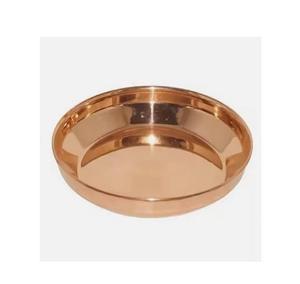 Bandeja Redonda Moderna de Metal de Cobre para Uso Doméstico, Elegante y Ecológica, Bandeja de Exhibición para Servir, Bandeja Decorativa para Bodas - Product Image 4