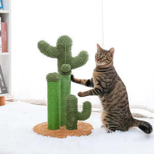 <b>Cactus</b>-Shaped Cat <b>Toy</b> Made of Sisal - Product Image 5