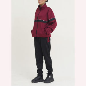 ชุดวอร์มเอวสูงกางเกงแฟชั่นทรงครอปท็อป - Product Image 1