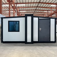 Nouvelles maisons préfabriquées à 1 chambre, conteneurs pliables, mini-maisons mobiles de 700 mm de largeur pliée