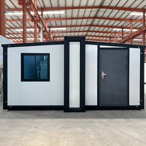 Nuovissime Case Prefabbricate con 1 Camera da Letto, Container Pieghevoli, Mini Case Mobili con Larghezza Ripiegata di 700mm - Product Image 3