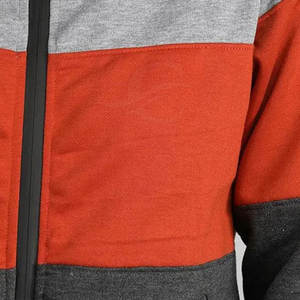 Meilleure vente femmes décontracté hiver toile respirant longue capuche fermeture éclair hauts solide haute qualité Jogging porter dernière conception - Product Image 6