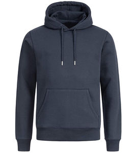 Nueva llegada 2025 Sudadera con capucha negra para hombre Sudadera de algodón polar de invierno Ropa deportiva informal Algodón Unisex Slim Fit - Product Image 1