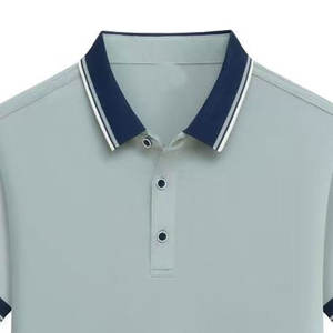 T-shirt de stock à manches courtes pour hommes été 2023 nouvelle marque tendance soie de glace et produit de haute qualité T-shirt - Product Image 2