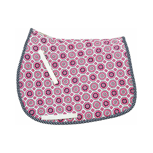 Tissu respirable international standard de polyester de tapis de selle d'équitation dans le prix raisonnable de style occidental - Product Image 3