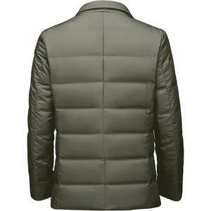 Veste matelassée de créateur Veste matelassée surdimensionnée en duvet bulle d'hiver pour hommes Veste matelassée personnalisée de haute qualité respirante - Product Image 2
