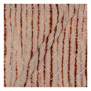 High Quality Indian Cotton Georgette Printed Fabric Stock Roll Textile <b>for</b> Pant <b>Shirts</b> Curtains Cloth Wholesale Customize Usa - Product Image 5