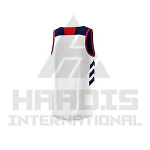 Maillot de basket-ball personnalisé en gros hommes uniformes de basket-ball vêtements de basket-ball maillot de sport 100% cousu de qualité supérieure plaine - Product Image 4