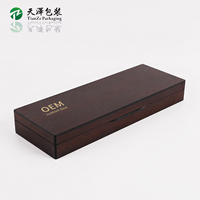 Cadeau de Ramadan sucré de luxe personnalisé stockage en bois chocolat dattes boîte de chocolat en bois