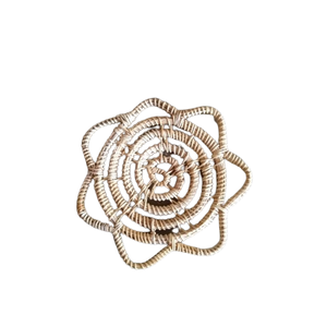 Productos personalizados de calidad estándar, ecológicos, hechos a mano, de precio económico, con el último diseño de manteles individuales redondos, exportados desde Bangladesh. - Product Image 1