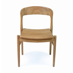 Silla de Comedor de Madera de Teca Maciza de Alta Calidad, Diseño Moderno, Duradera, Impermeable y Ecológica para Hogar, Oficina, Apartamento y Uso en Exteriores - Product Image 3