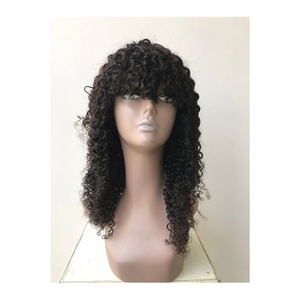 วิกผมต่อ100% ผมหยิกหยักศกมีผมม้าสุดพิเศษ - Product Image 1