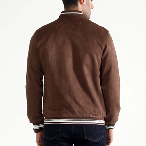 Chaqueta Varsity Acolchada con Capucha para Hombre, Cálida para Invierno, Tejido Grueso de Poliéster/Algodón de 500g, Logotipo Bordado Personalizado - Product Image 2