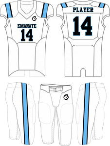 Uniforme de fútbol americano hecho a medida de alta calidad, la mejor tela, uniforme de fútbol americano para adultos - Product Image 3