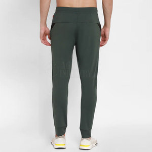 กางเกงจ็อกเกอร์ผ้าฝ้าย 100% ซักแล้ว น้ำหนักเบา สไตล์ลำลองสำหรับผู้ชาย ดีไซน์เฉพาะตัว ผลิตจากโรงงาน ปี 2025 - Product Image 4