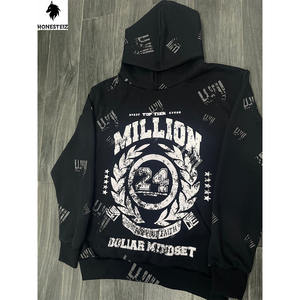 เสื้อฮู้ดผ้าฟลีซปักโลโก้ได้ตามต้องการของผู้ชายเสื้อสเวตเชิ้ตลำลองฤดูหนาวแบบลำลองเทคนิคการพิมพ์ลายนูนบนหน้าจอแบบ3D เทคนิคซักได้ - Product Image 5