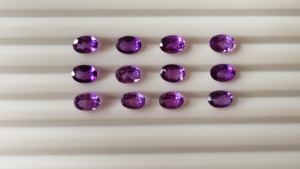 3A Qualité Facettes Améthyste Violet Quartz Lâche Pierres Précieuses 6x4mm Ovale Brillant Coupe Directe Usine Type Naturel Rose Perle Forme - Product Image 6