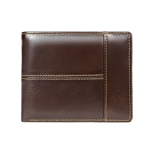 Vente chaude Portefeuille compact en cuir fabriqué avec un matériau souple idéal pour transporter confortablement des cartes importantes et de l'argent - Product Image 1